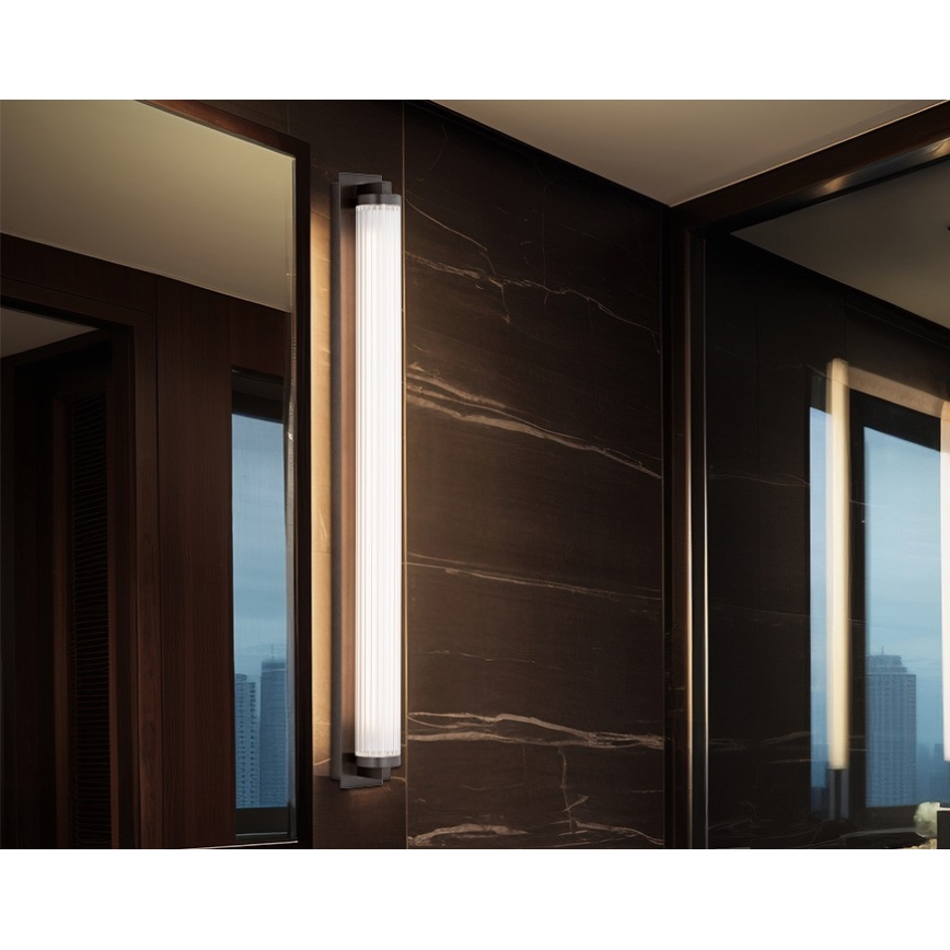 Argon 8623 - Applique a LED HAMPTON LED/34W/230V 3000K nero