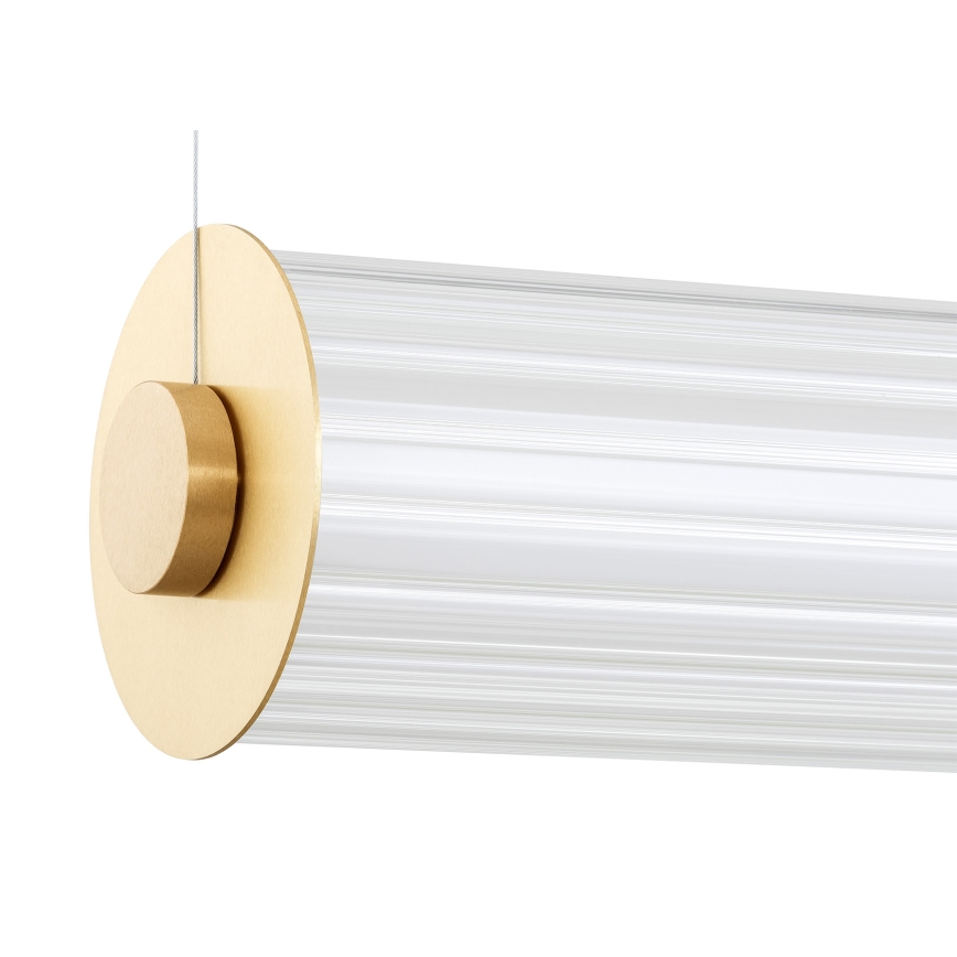 Argon 8627 - Lampadario LED a sospensione con filo HAMPTON LED/60W/230V 3000K 80 cm ottone