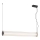 Argon 8628 - Lampadario LED a sospensione con filo HAMPTON LED/60W/230V 3000K 80 cm nero