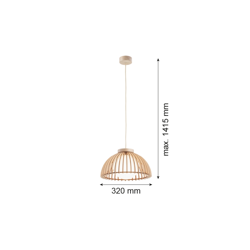 Argon 8634 - Lampadario a sospensione con filo TRE 1xE27/15W/230V