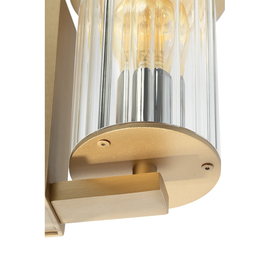 Argon 8752 - Applique da esterno NORFOLK 1xE27/15W/230V IP44 oro