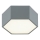 Argon 8784 - Plafoniera LED LIBERO LED/12W/230V 3000K grigio