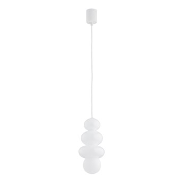 Argon 8785 - Lampadario da bagno su filo ORLANDO PLUS 1xG9/6W/230V IP44 bianco