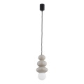 Argon 8786 - Badezimmer-Hängeleuchte ORLANDO PLUS 1xG9/6W/230V IP44 grau