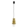Argon 8787 - Lampadario da bagno su filo ORLANDO PLUS 1xG9/6W/230V IP44 marrone