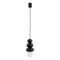 Argon 8788 - Badezimmer-Hängeleuchte ORLANDO PLUS 1xG9/6W/230V IP44 schwarz