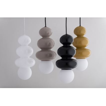 Argon 8788 - Lampadario da bagno su filo ORLANDO PLUS 1xG9/6W/230V IP44 nero