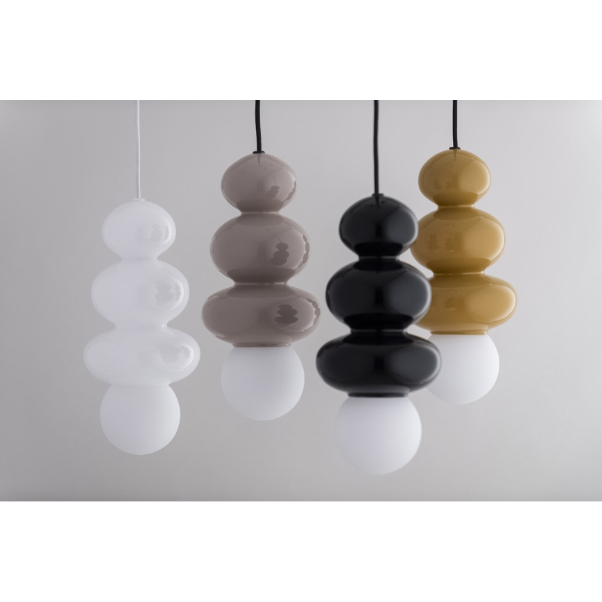 Argon 8788 - Lampadario da bagno su filo ORLANDO PLUS 1xG9/6W/230V IP44 nero