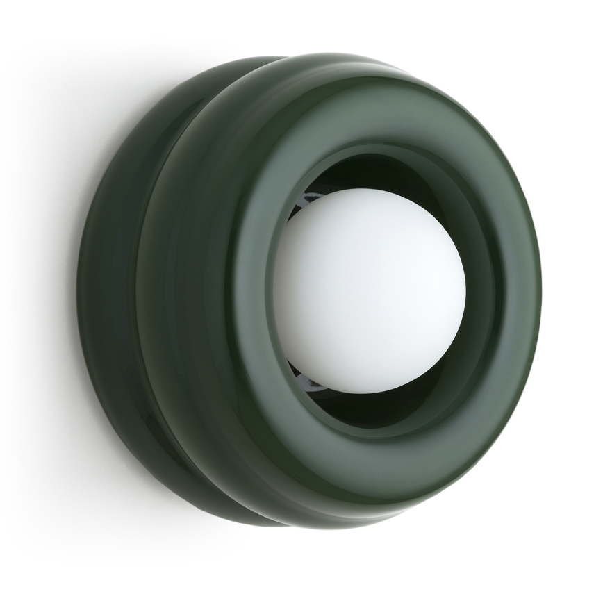 Argon 8810 - Applique TEVO 1xG9/4,5W/230V verde