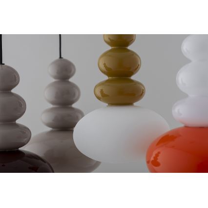 Argon 8821 - Lampadario a sospensione con filo DIEGO 1xGU10/5W/230V bianco/marrone