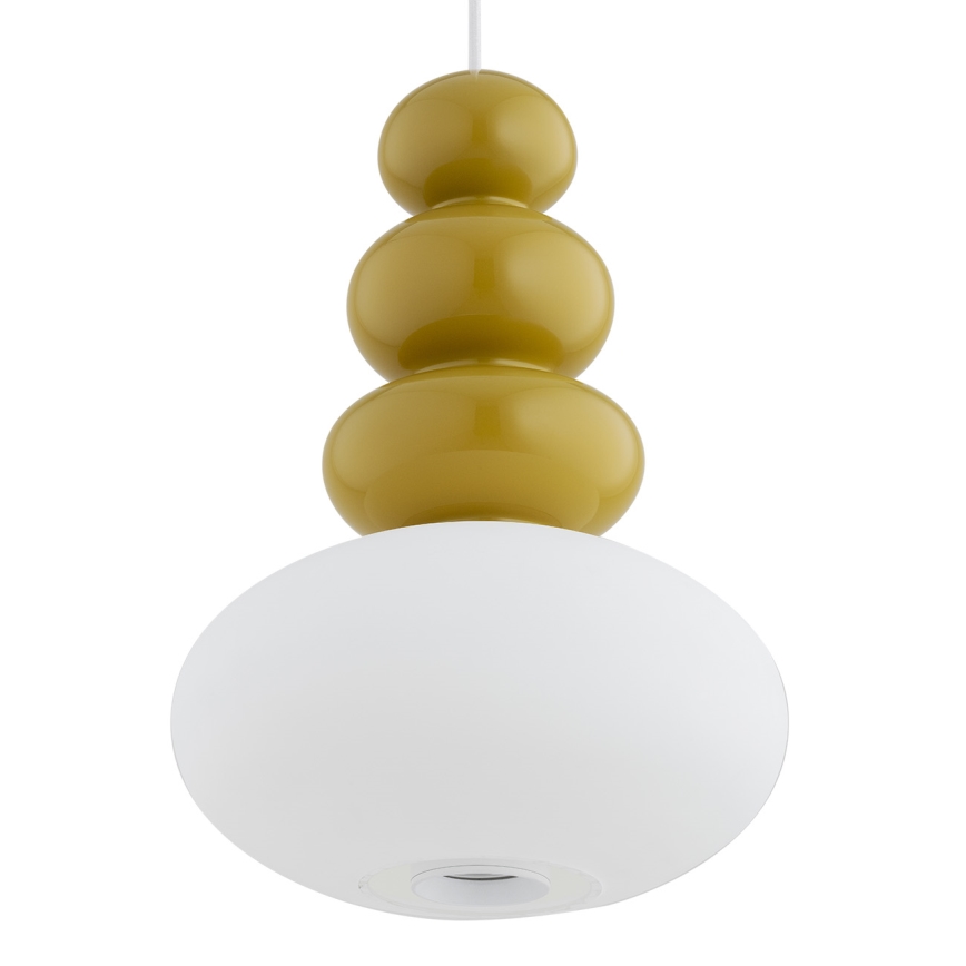 Argon 8821 - Lampadario a sospensione con filo DIEGO 1xGU10/5W/230V bianco/marrone