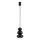 Argon 8827 - Hängeleuchte ORLANDO 1xGU10/5W/230V schwarz