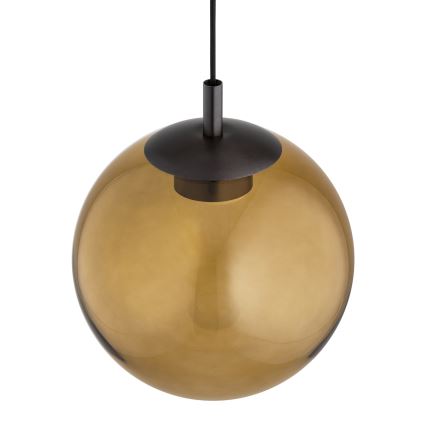 Argon 8831 - Lampadario a sospensione con filo SACRAMENTO 1xGX53/8W/230V marrone/fumé