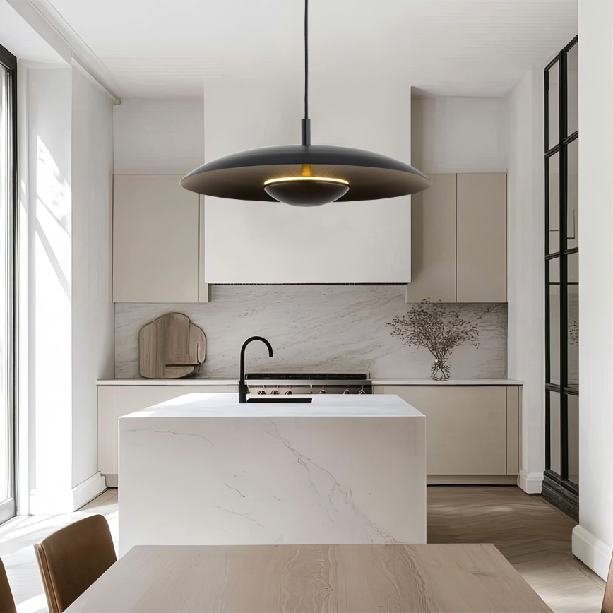 Argon 8868 - Suspension LED sur câble BOLTON LED/12,5W/230V 3000K noir