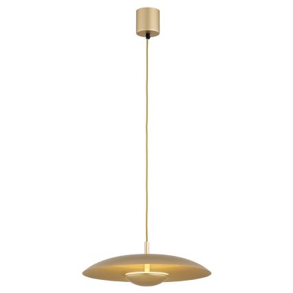 Argon 8869 - Lampadario a sospensione su cavo BOLTON LED/12,5W/230V 3000K dorato