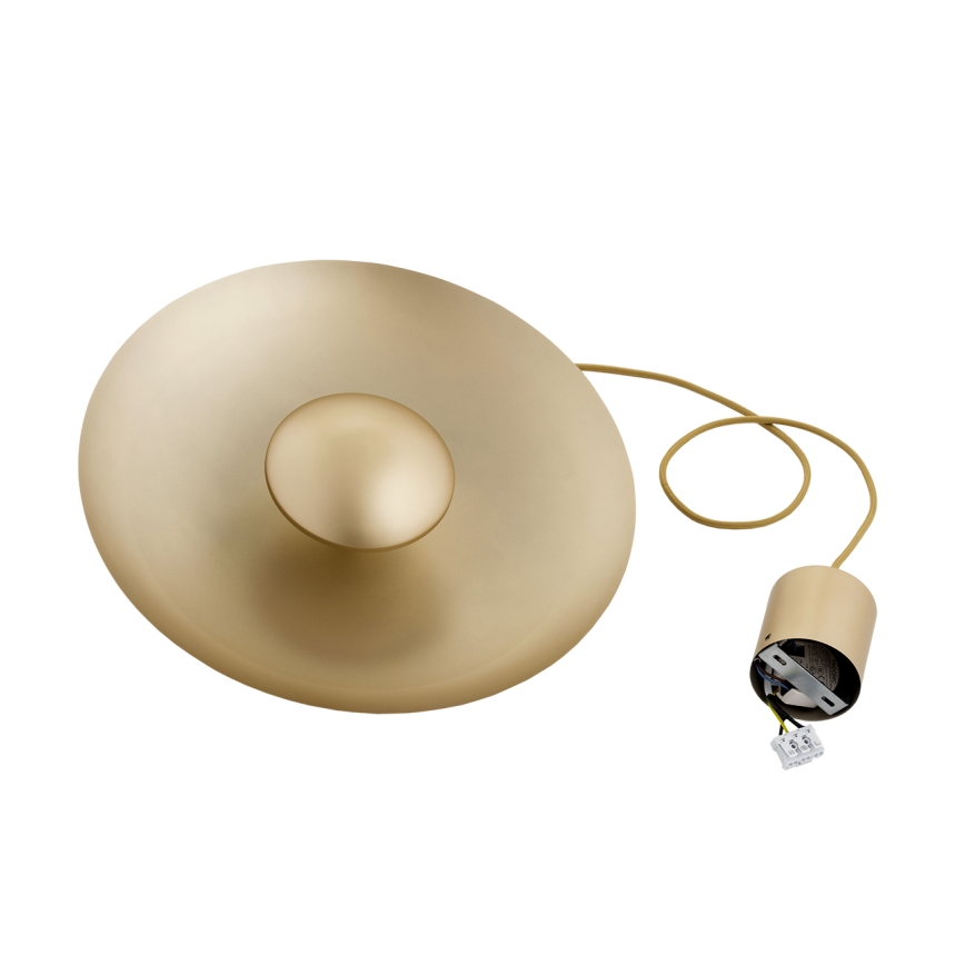 Argon 8869 - Lampadario a sospensione su cavo BOLTON LED/12,5W/230V 3000K dorato