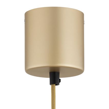 Argon 8869 - Lampadario a sospensione su cavo BOLTON LED/12,5W/230V 3000K dorato