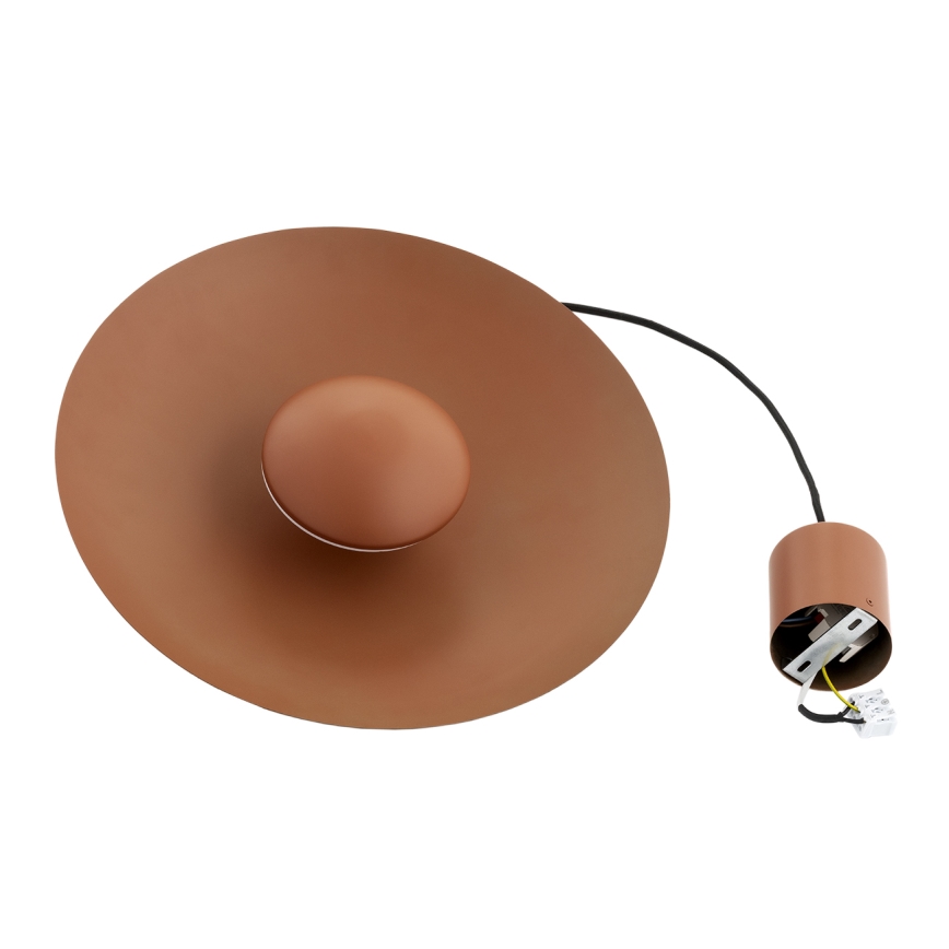 Argon 8870 - Lampada a sospensione con cavo BOLTON LED/12,5W/230V 3000K terracotta