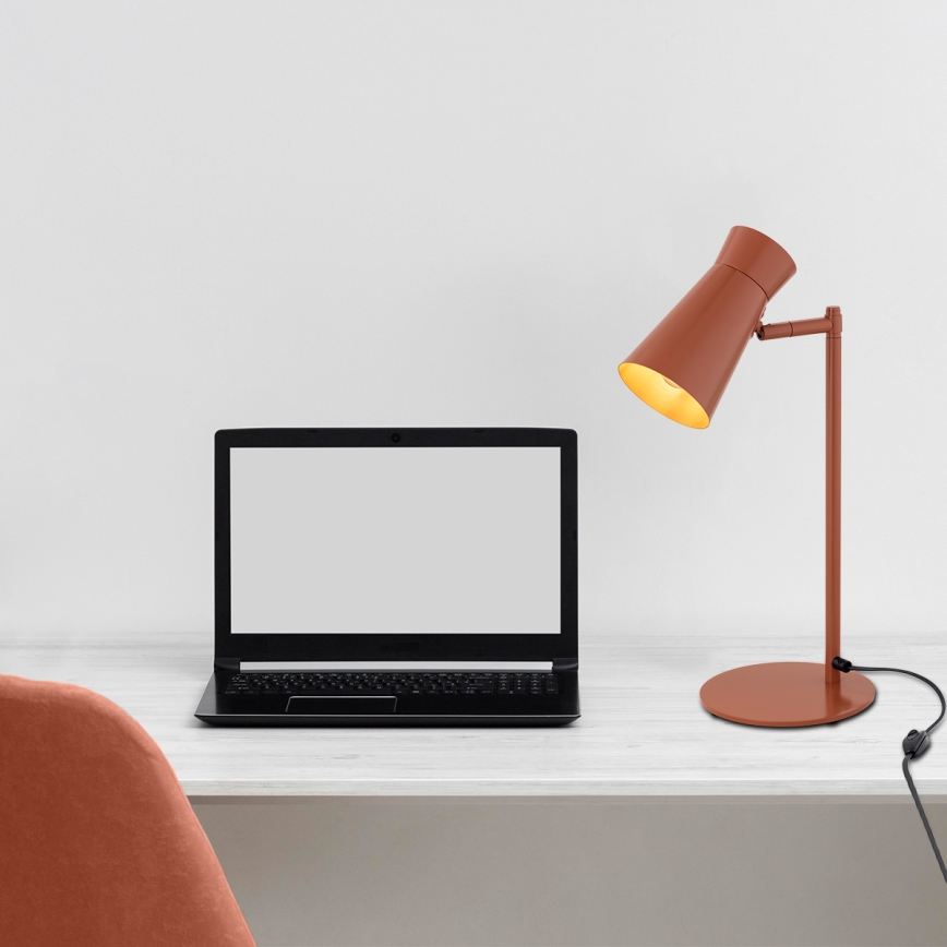 Argon 8873 - Lampada da tavolo LORD 1xE14/7W/230V terracotta