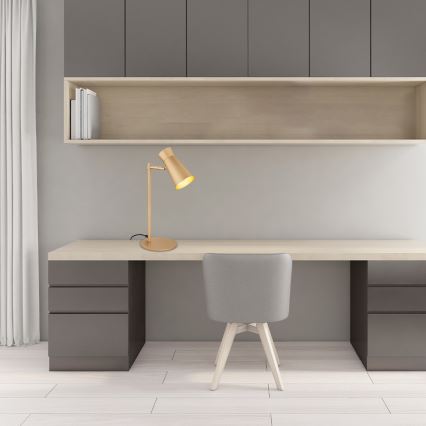 Argon 8874 - Lampada da tavolo LORD 1xE14/7W/230V dorata