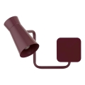 Argon 8881 - Applique da parete LORD 1xE14/7W/230V bordeaux