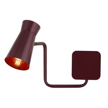 Argon 8881 - Applique da parete LORD 1xE14/7W/230V bordeaux