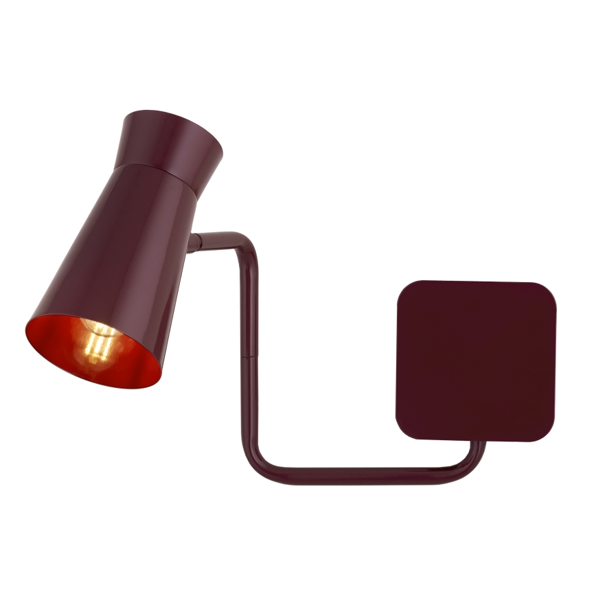 Argon 8881 - Applique murale LORD 1xE14/7W/230V bordeaux