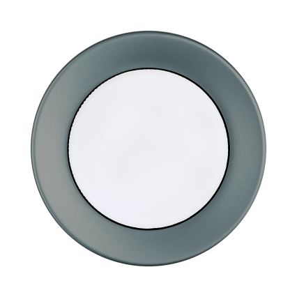 Argon 8917 - Plafoniera ELORA 1xGX53/7W/230V Ø 11 cm grigia