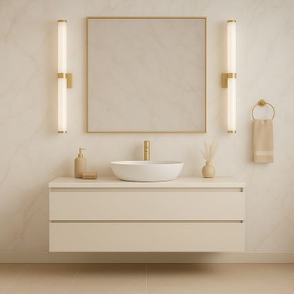 Argon 8926 - LED-Spiegelleuchte BATUMI LED/24W/230V 3000K IP44 gold