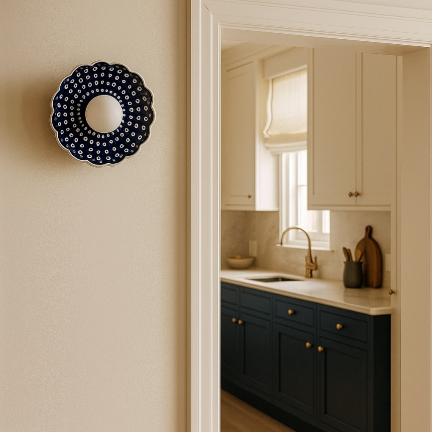 Argon 8933 - Applique BOLL 1xG9/6W/230V blu