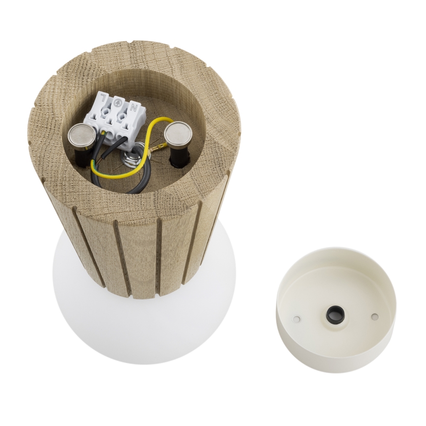 Argon 8973 - Plafoniera da bagno VOLANTE 1xG9/6W/230V IP44 Ø 12 cm beige