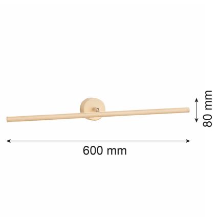 Argon 8994 - LED-Bildleuchte MIRI LED/10,8W/230V 3000K 60 cm beige