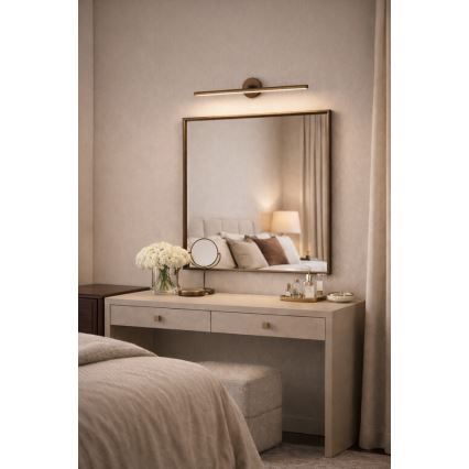 Argon 8995 - LED-Bilderleuchte MIRI LED/10,8W/230V 3000K 60 cm braun