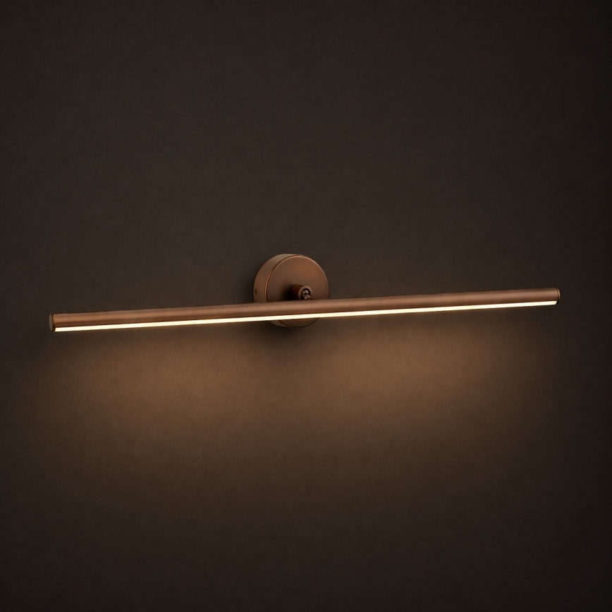 Argon 8997 - Lampada per quadri a LED MIRI LED/18W/230V 3000K 100 cm marrone