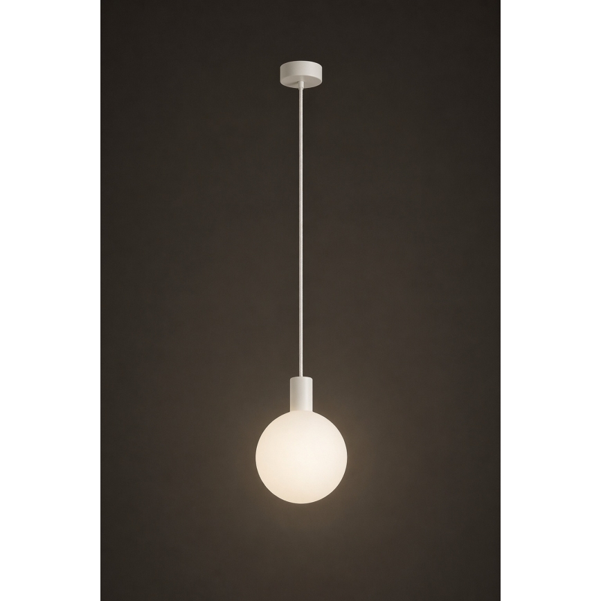 Argon 9004 - Lampada a sospensione per esterni con cavo ORE 1xG9/6W/230V bianca