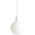 Argon 9004 - Lampada a sospensione per esterni ORE con cavo 1xG9/6W/230V IP44 bianco