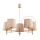 Argon - Paralume di ricambio per lampadario e applique PONTE E27 beige