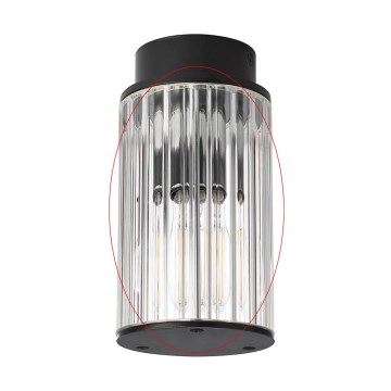 Argon - Vetro di ricambio per lampada NORFOLK E27 Ø 12 cm