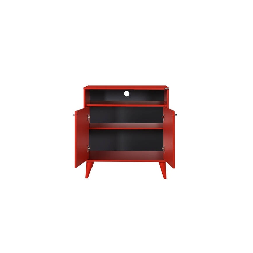 Armadietto 79x73 cm rosso