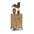 Armadietto con cassetto LORA quercia artisan