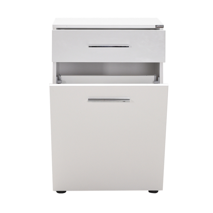 Armadietto da bagno 83x52 cm bianco