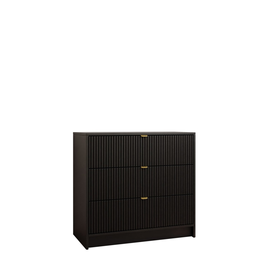 Armadietto TIRENO 75x80 cm nero