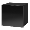 Armadio a muro CALABRINI 34x34 cm nero