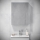 Armoire de toilette avec miroir KENWOOD 65x50 cm blanche