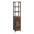 Armoire FIRA marron/noir