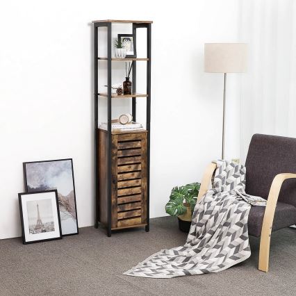 Armoire FIRA marron/noir