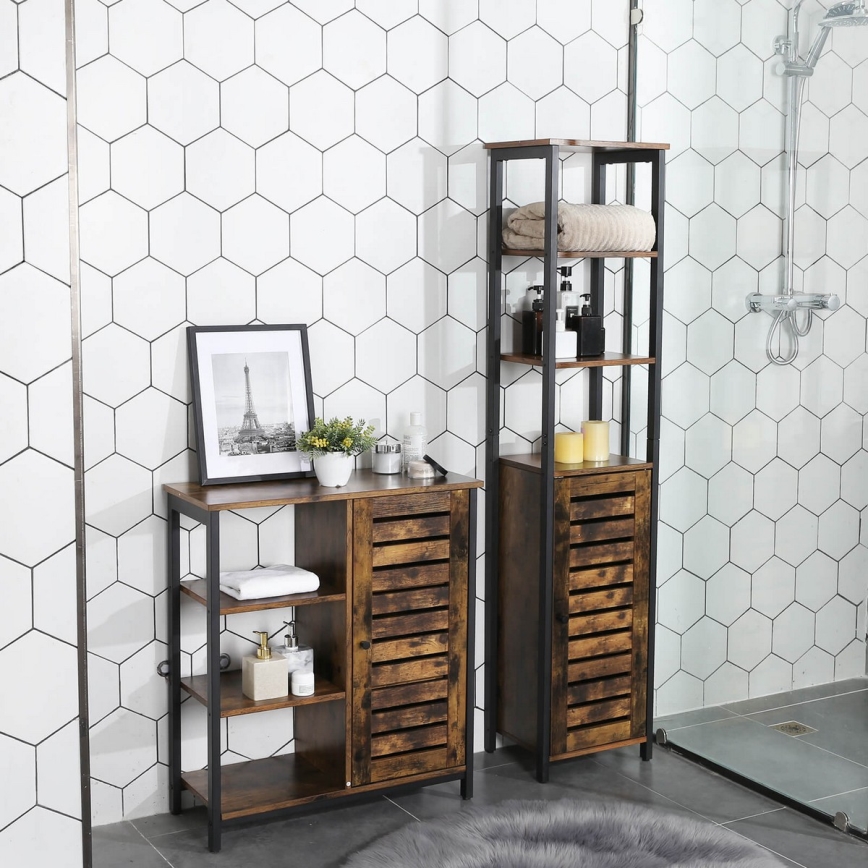 Armoire FIRA marron/noir