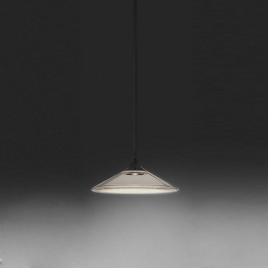 Artemide 0351030A - Lampadario LED a sospensione con filo ORSA LED/8,5W/230V 3000K diametro 21 cm