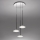 Artemide 0353030A - Lampadario a sospensione con filo LED dimmerabile ORSA CLUSTER LED/22W/230V 3000K