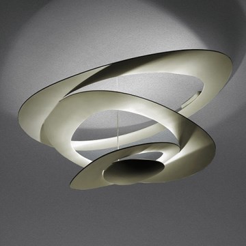 Artemide 1253120A - Plafoniera LED dimmerabile PIRCE LED/44W/230V 3000K oro